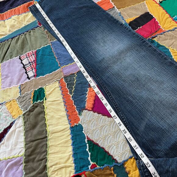 Levi’s Silvertab Faded Wide Leg Blue Jeans 36Wx32L - Picture 7 of 8